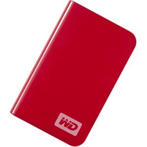 WDMERC3200TN Western Digital My Passport Essential 320GB USB 2.0 2MB Cache 2.5-inch External Hard Drive (Cherry Red) (Refurbished)