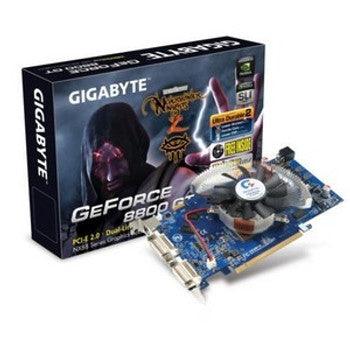 Gigabyte - GV-NX88T512HP - Gigabyte Nvidia GeForce 8800 GT 512MB GDDR3 256-Bit Dual DVI / S-Video PCI-Express 2.0 x16 Video Graphics Card