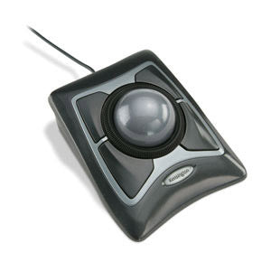 8589664325 Kensington 64325 Expert Mouse Trackball Optical USB Black Silver