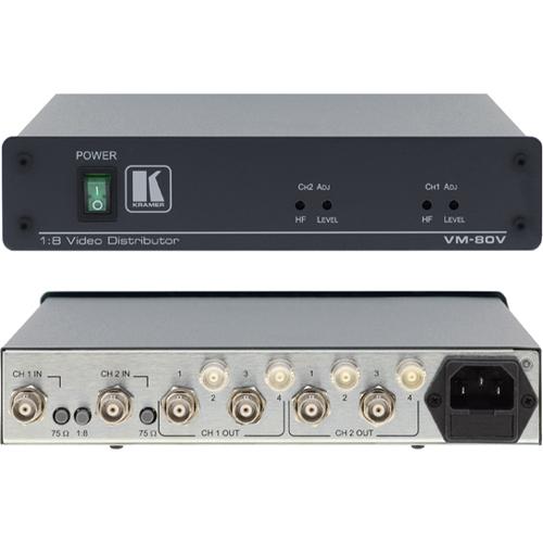 VM-80V Kramer Video Splitter 2 x 8