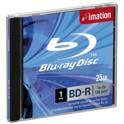 BD-R50B Imation 50GB 4x BD-R Dual Layer Optical Media with Standard Jewel Case