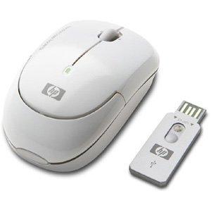 KM407AA#ABA HP Wireless Laser Mini Mouse Laser USB White KM407AA ABA