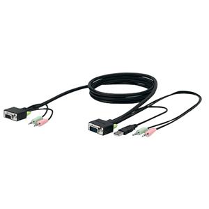 F1D9103-10 Belkin 10 feet VGA & USB SOHO KVM Replacement Cable Kit