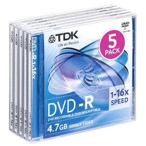 20356485771 Imation 020356485771 DVD-R 4.7GB 4X storage media 5.00x5.