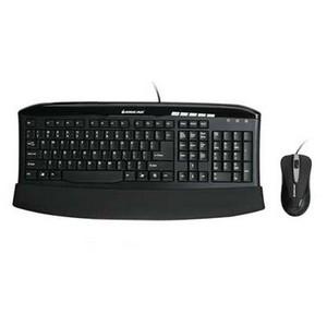 GKM512 IOGEAR Spill Resistant Desktop Keyboard and Mouse Keyboard Cable Mouse Optical