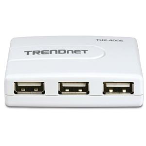 TU2-400E TRENDnet 4-Port USB 2.0 Hub 4 x 4-pin Type A USB 2.0 USB External