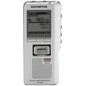 142015 Olympus DS-2400 1GB Digital Voice Recorder 1GB Flash Memory 1.7" LCD Portable (Refurbished)