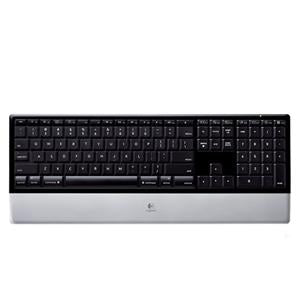 920-001727 Logitech diNovo Edge Keyboard, Mac Edition Wireless Bluetooth