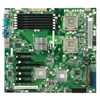 SuperMicro - X7DCX - Dual Socket LGA 771 Intel 5100 Chipset Dual 64-Bit Intel Xeon Processors Support DDR2 6x DIMM 6x SATA2 3.0Gb/s Extended-ATX Server Mo