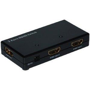 GXHD-21 GoldX Plus-series 2-Input to 1-Output HDMI Switch 2 x HDMI Video In 1 x HDMI Video Out 1920 x 1200 WUXGA