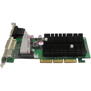 3DFORCE6200XE Jaton Nvidia Geforce 6200/512mb Ddr2 /low Profile Support / Agp 8x/ Vga Dvi-i & Tv O