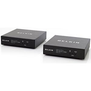 WV-HD121-100M Belkin CAT5e Extender 1-1 HDMI Video/Audio Extender External up to 330ft