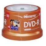 32025639 Imation Memorex 4.70GB 16x DVD-R Optical Media