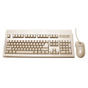 E03601OPTMSE-C KeyTronic PS/2 104Keys Keyboard and Optical 2-Button Scroll Mouse (Beige)