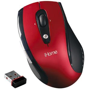 IH-M130ZR LifeWorks Wireless Laser Mouse Laser USB Red