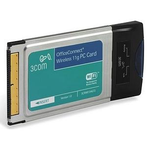 3CRWE154G72 3Com OfficeConnect Wireless Adapter PC Card 54Mbps (Refurbished)