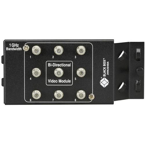 JHN2048A Black Box ProScaleVideo Switch 1 x F-Type Audio/Video In 8 x F-Type Audio/Video Out