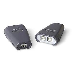 F1U201 Belkin 2x1 USB Peripheral Switch 2 x 4-pin Type A USB 1.1 USB Downstream, 1 x 4-pin Type B USB 1.1 USB Upstream External