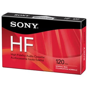 C120HFR Sony Hi Fidelity Type 1 Audio Cassette 1 x 120Minute Normal Bias