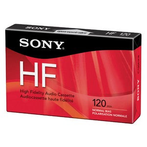 C120HFR/2 Sony C120HFR HF Cassette 2 x 120Minute