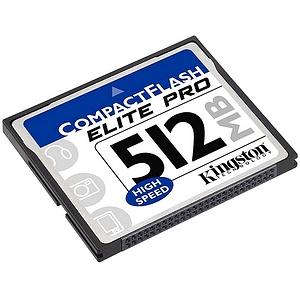 CF/512ADP-S Kingston 512MB SLC CompactFlash (CF) Memory Card