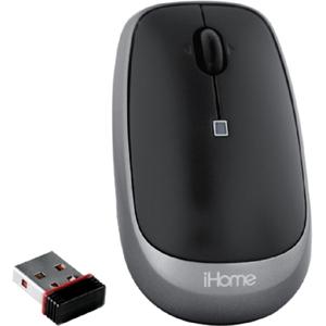 IH-M180ZB LifeWorks Wireless Laser Notebook Mouse Laser USB Black