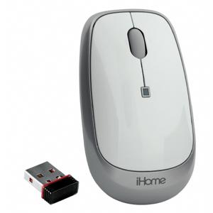 IH-M181ZS LifeWorks Wireless Laser Notebook Mouse Laser USB White