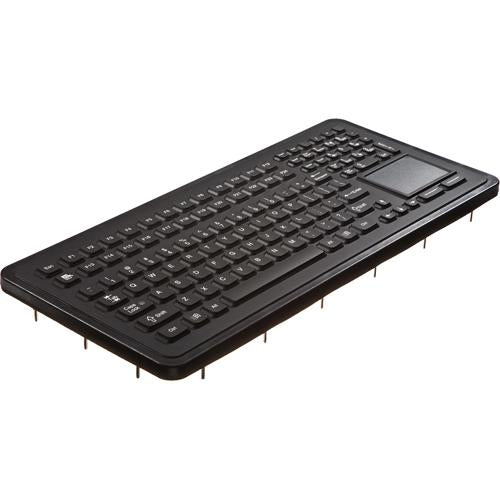 PMU-5K-TP2-PS2 iKey Nema 4x Industrial Panel Mount Keyboard Ps2 Cable Integrated Touchpad Left/r