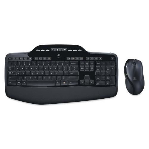 920-001763 Logitech Wireless Desktop MK700 Keyboard and Mouse USB Wireless RF Keyboard USB Wireless RF Mouse