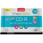 648251 Maxell 700MB 48x CD-R Optical Media (50-Pack)