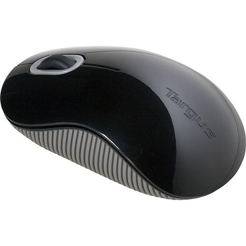 AMW50CA Targus Wireless Optical Mouse Optical Wireless Radio Frequency Black, Gray USB 800 dpi Scroll Wheel Symmetrical