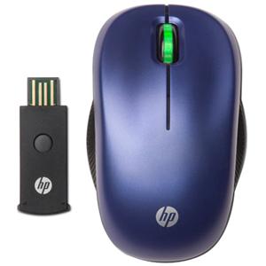 WE789AA#ABA HP Mouse Optical Wireless Blue Radio Frequency USB Scroll Wheel WE789AA ABA