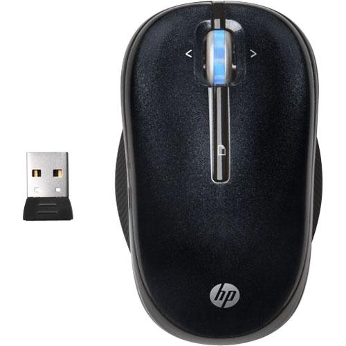 VK481AA#ABL HP Mouse Optical Wireless Radio Frequency USB Scroll Wheel 4 x Button VK481AA ABL