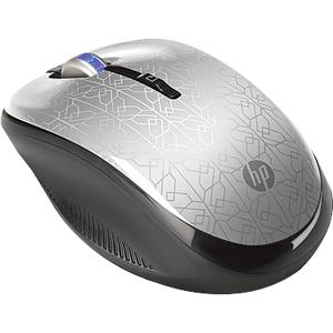 WE790AA#ABA HP WE790AA Mouse Optical Wireless Silver Radio Frequency USB Tilt Wheel 4 x Button WE790AA ABA