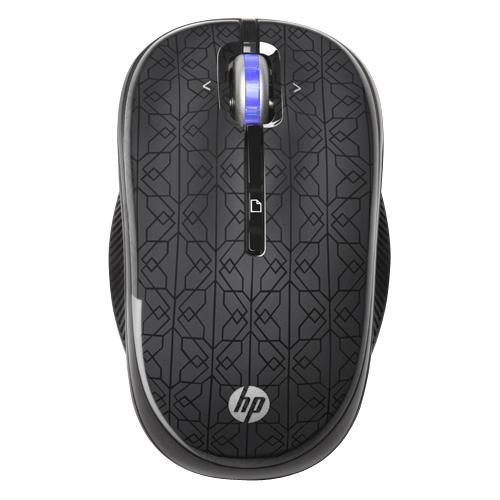 WE791AA#ABL HP WE791AA Mouse Optical Wireless Black Radio Frequency USB Scroll Wheel WE791AA ABL