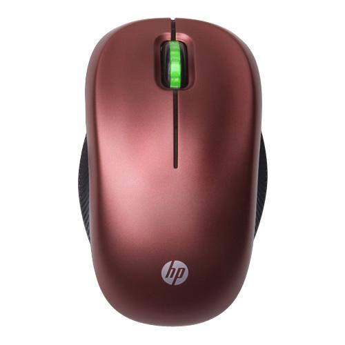 WE788AA#ABL HP WE788AA Mouse Optical Wireless Red Radio Frequency USB Scroll Wheel WE788AA ABL