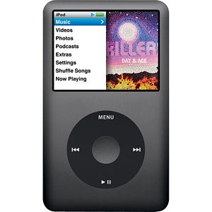 MC297ZY/A Apple iPod classic 160GB Black Hard Drive Portable Media Player Audio Player, Video Player, Photo Viewer 2.5 Color LCD 2 Day Audio (Refurbished)