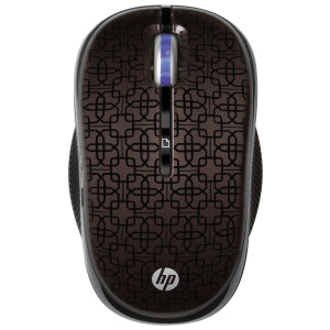 WX407AA#ABL HP WX407AA Mouse Optical Wireless Cherry Black Radio Frequency WX407AA ABL