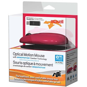 191049SFCM2 Maxell Mouse Optical Wireless Red