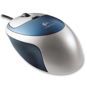 930927-0215 Logitech Click Optical Mouse Optical Wired USB, PS/2 Scroll Wheel Symmetrical