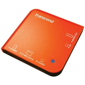 TS-RD13R Transcend External USB (13-in-1) Card Reader (Orange)