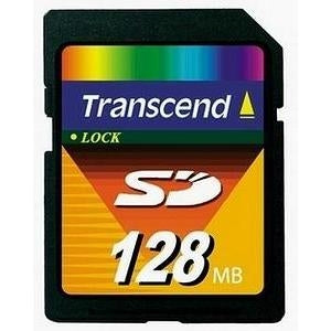 TS128MSDC Transcend 128MB SD Flash Memory Card