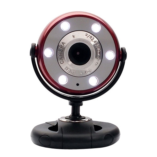 WCF2750HDRED Gear Head 5.0 Mp Webcam Red/Black USB 2.0