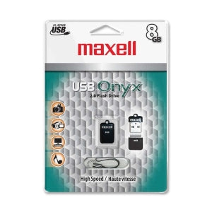 503052ONYX8G Maxell 503052 Onyx8g Onyx Mini High-speed Usb Drive 8GB