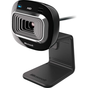 T3H-00002 Microsoft LifeCam HD-3000 Webcam USB 2.0 1280 x 720 Video Auto-focus Widescreen Microphone (Refurbished)