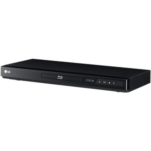 BD640 LG Blu-ray Disc Player 1080p Dolby TrueHD, Dolby Digital Plus, DTS HD, Dolby Digital, DTS BD-RE, DVD-RW, CD-RW NTSC BD Video, DVD Video, MPEG-2, MPEG-4 AVC, AVCHD, MKV Progressive Scan Ethernet Wireless LAN HDMI USB (Refurbished)