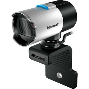 Q2F-00002 Microsoft LifeCam Webcam USB 2.0 5 Megapixel Interpolated 1920 x 1080 Video CMOS Sensor Auto-focus Widescreen Microphone (Refurbished)