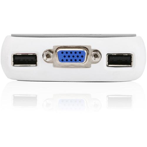 G-CS632U Iogear 2Port Integrated USB KVM Switch (Refurbished)