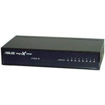 ASUS - GIGAX1008 - GigaX 1008 Ethernet Switch 8-Ports 8 x RJ-45 10/100Base-TX