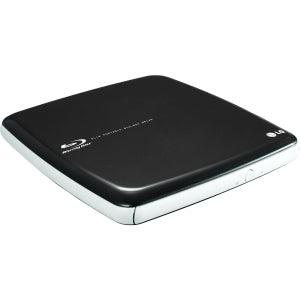 CP40NG10 LG Super Multi Blue Disk drive DVD+RW (+R DL) / DVD-RAM / BD-ROM 6x Hi-Speed USB external (Refurbished)